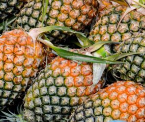 A selection of pineapples
