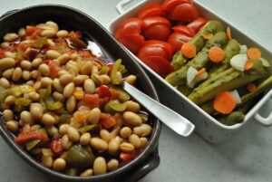 A selection of beans eaten as part of a healthy weight loss diet.